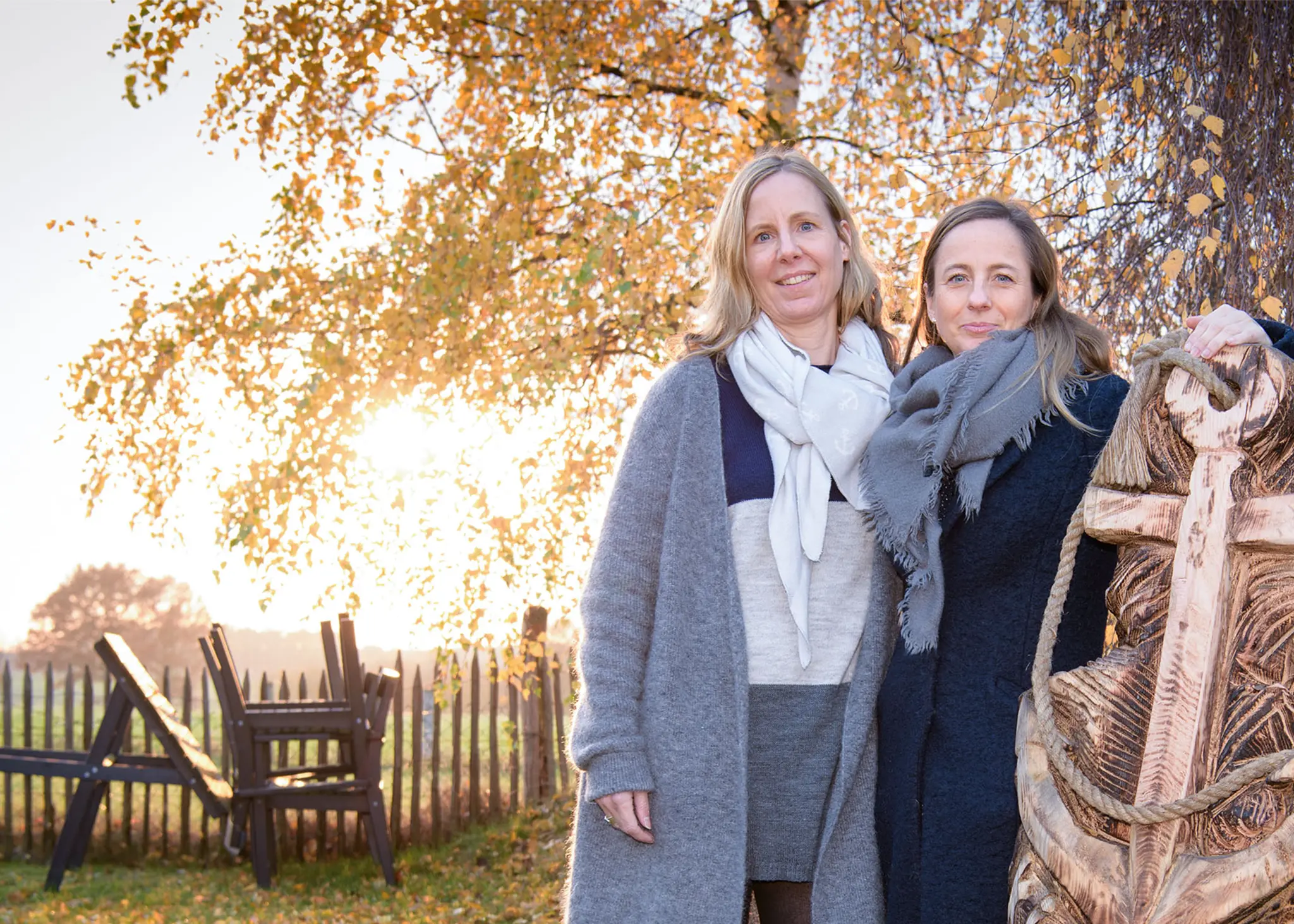 Janine Ratai und Sandra Schlabbach
